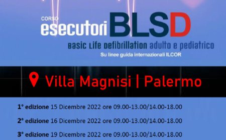 Corso esecutori BLSD - Basic life pefibrillation adulto e pediatrico. Su linee guida internazionali ILCOR