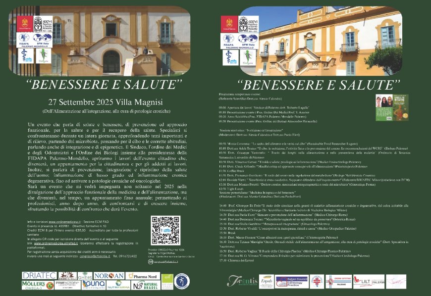 BENESSERE E SALUTE (dall'alimentazione all'integrazione, alla cura di patologie croniche)