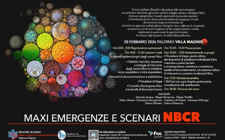MAXI EMERGENZE E SCENARI NBCR