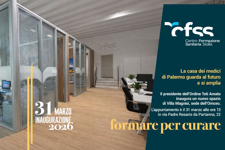 Omceo Palermo, a Villa Magnisi un nuovo spazio per la formazione sanitaria